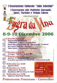 IV Sagra du Vinu