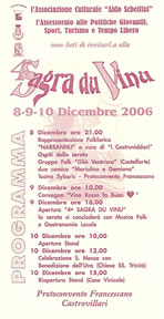 IV Sagra du Vinu